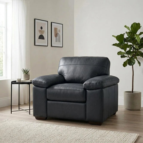 Contemporary Lovechair with high-density foam and refined design