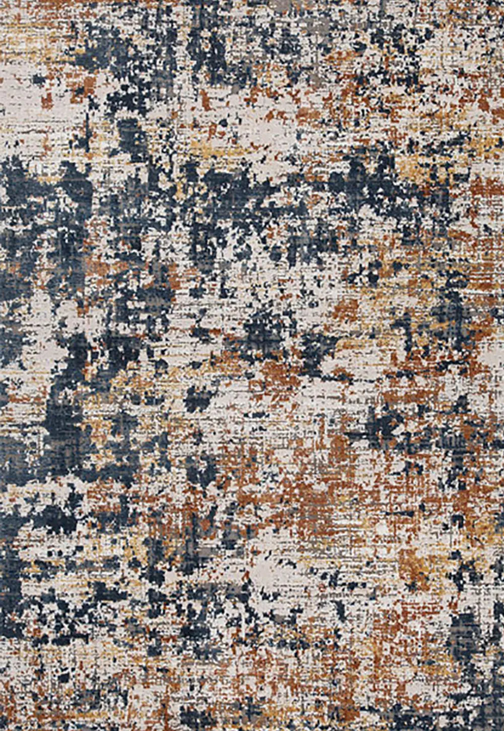 Astro Modern Beige, Navy and Rust Rug. Available in 3 sizes. Available in 4 Designs- Main Image