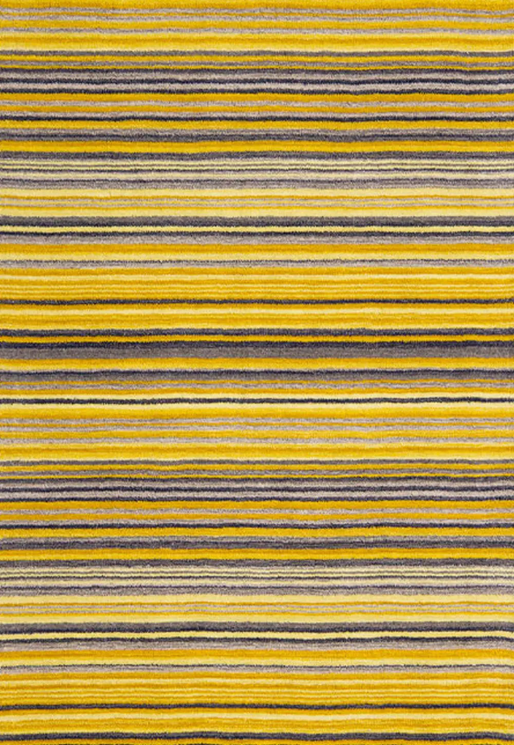 Carter Modern Striped Rug. Available in 8 colours - Yellow Stripe Rug Main Image