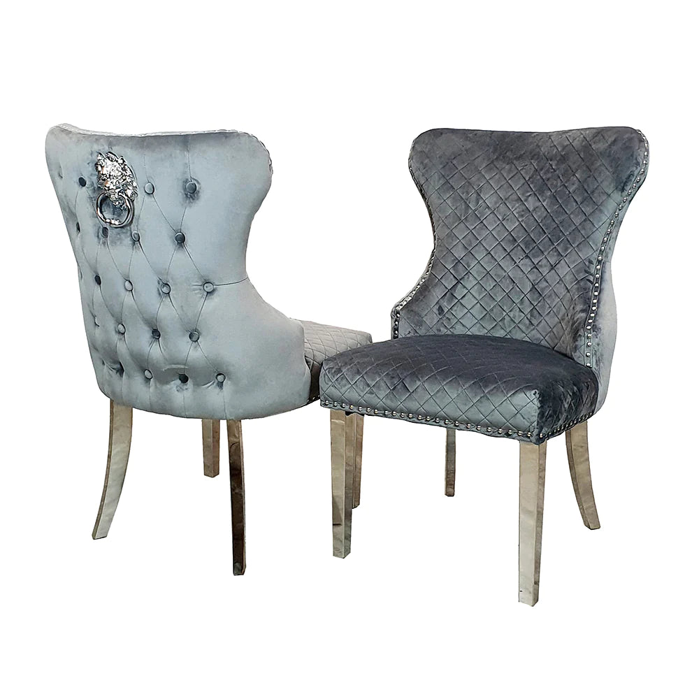 Lion knocker Dining Chairs