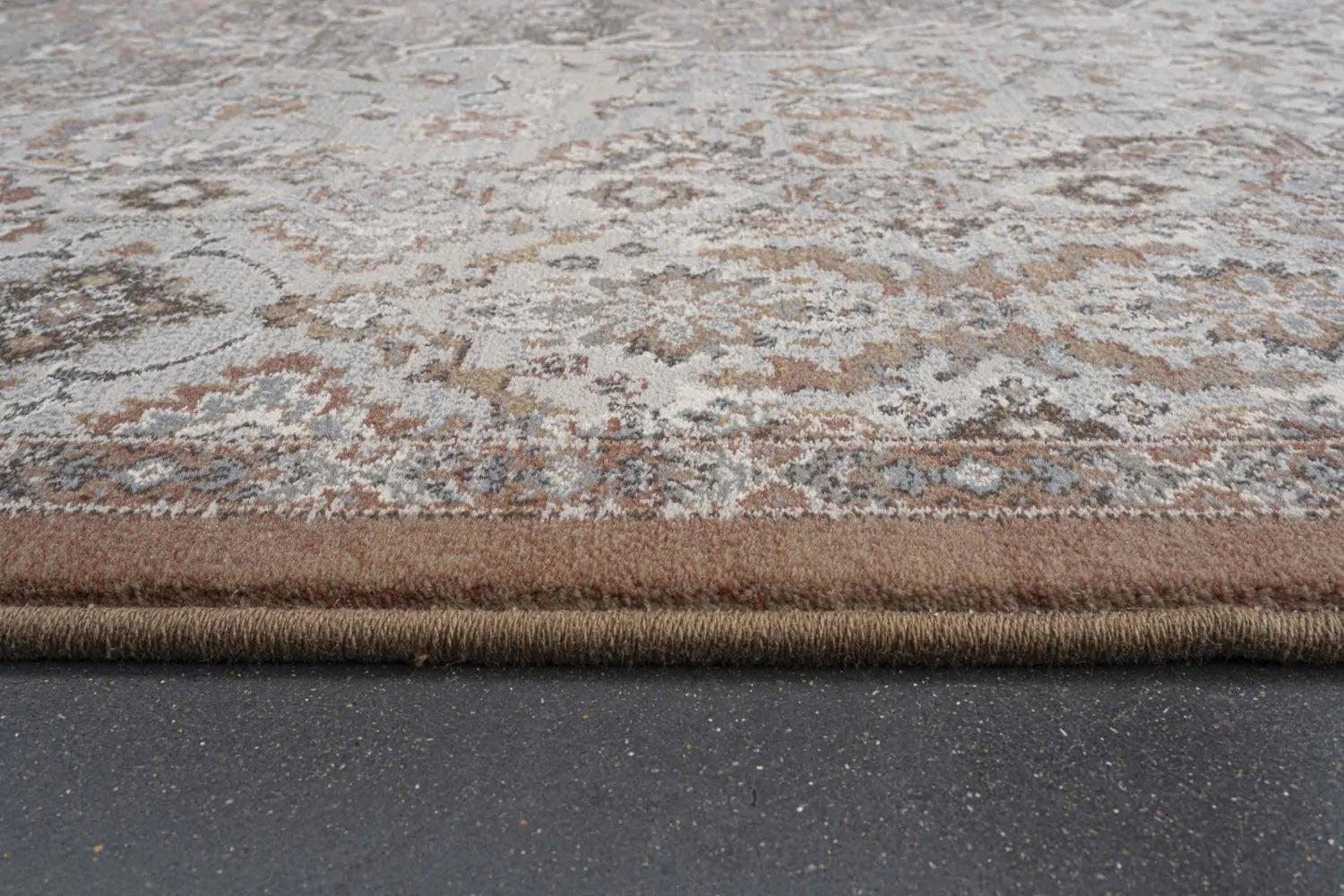 Da Vinci Elmund Grey Terracotta Traditional Rug - Pendle Village Furniture