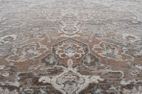 Da Vinci Elmund Grey Terracotta Traditional Rug - Pendle Village Furniture