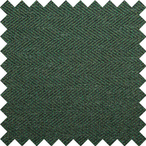 Herringbone Emerald Green