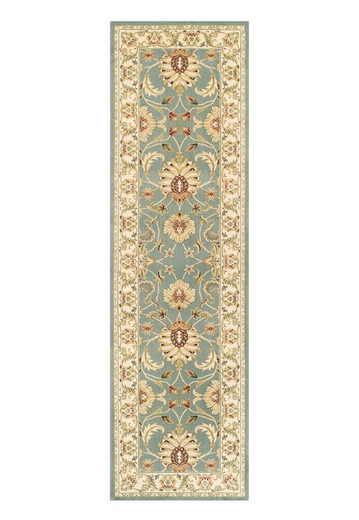 Kendra 2603H Grey and Blue Traditional Rug - Pendle Village Furniture