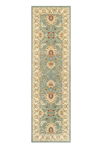 Kendra 2603H Grey and Blue Traditional Rug - Pendle Village Furniture