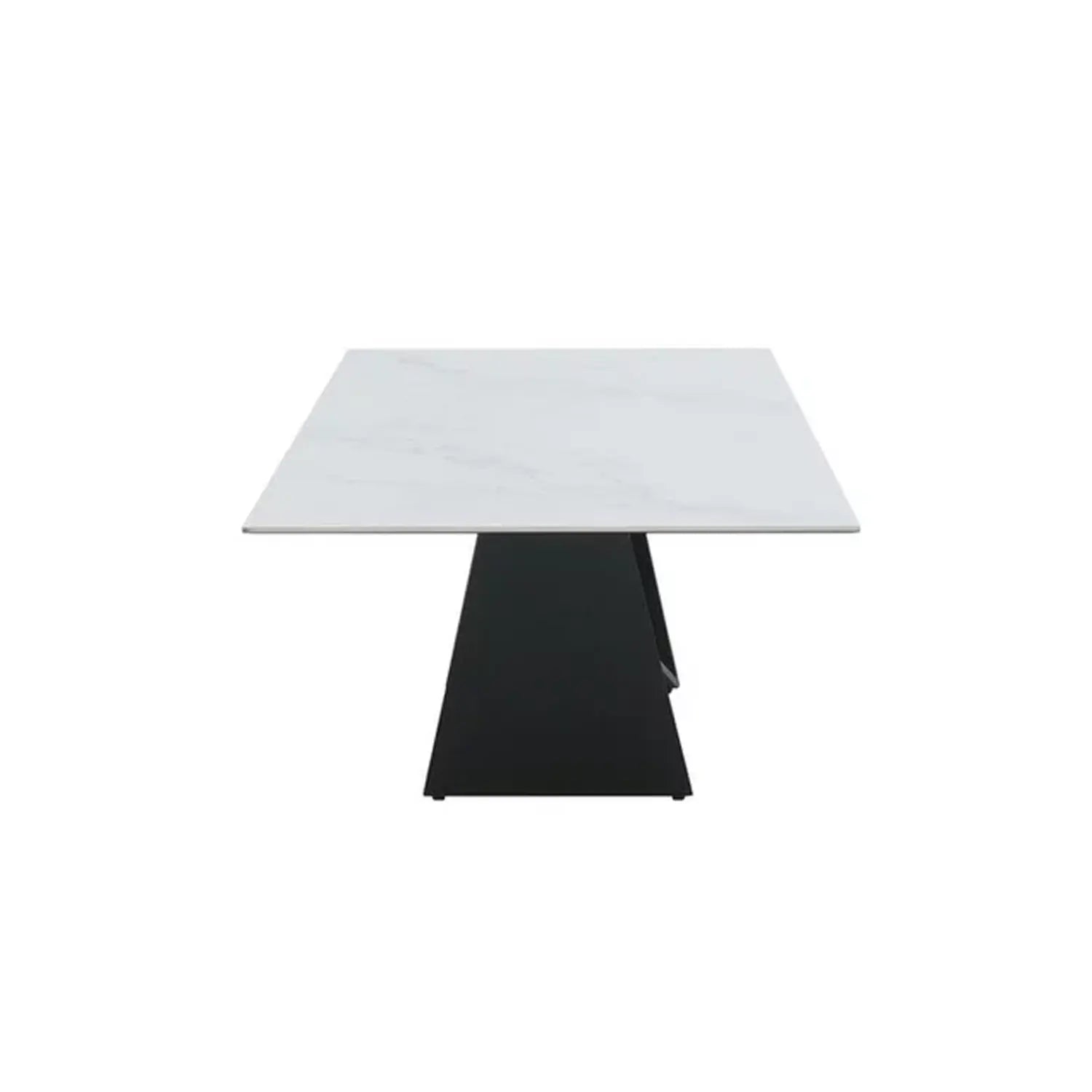 Marvel Black Coffee Table, matching Console and Dining Table available - Side Image 