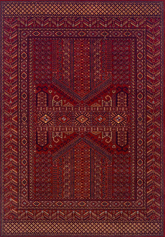 Royal Classic 635R Red Aztec/Traditional Rug - Main Image 635R