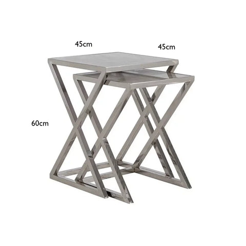 Vanquish Nest of Tables - Pendle Village Furniture